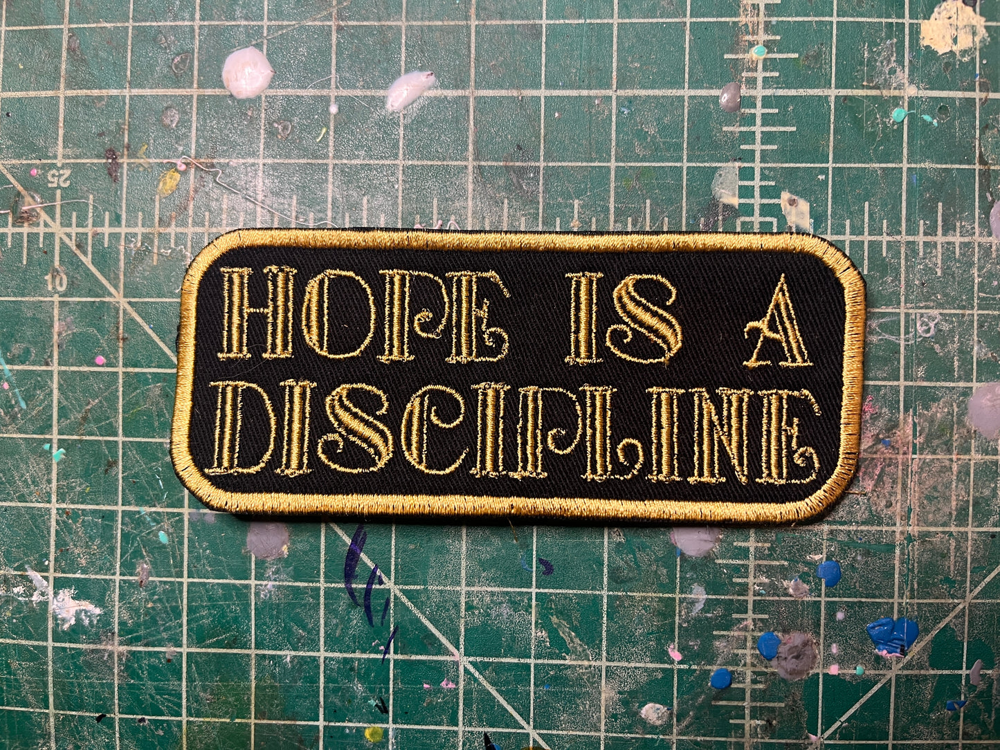 Hope is a Discipline Patch