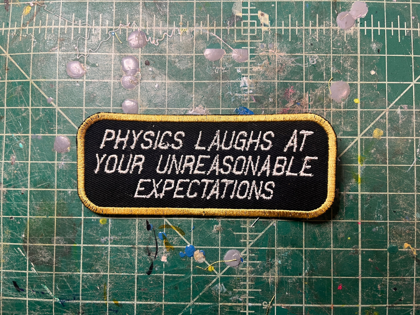 Physics Laughs Patch