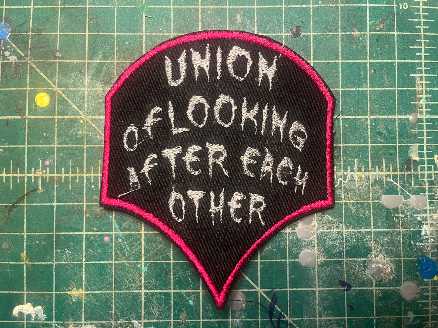 Union of Looking After Each Other Shield Patch