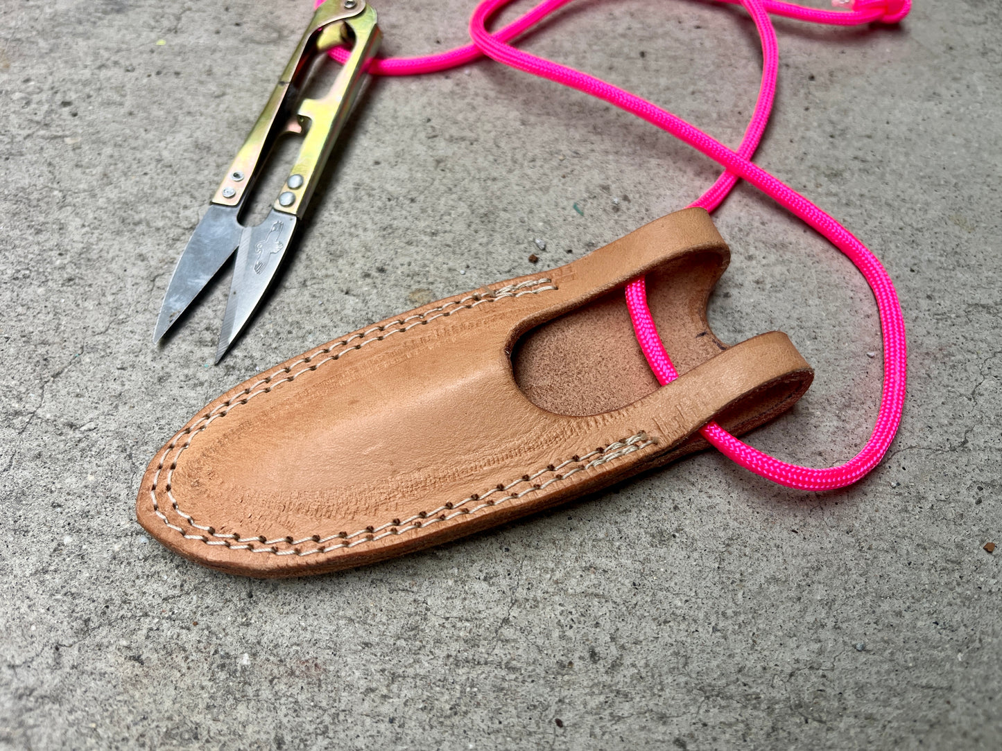 Thread Snips Holster- Necklace Style